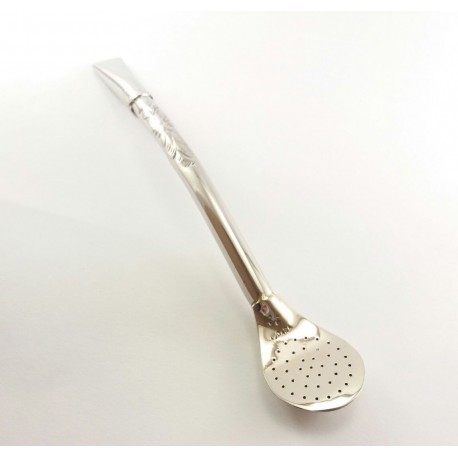 Bombilla alpaca artesanal