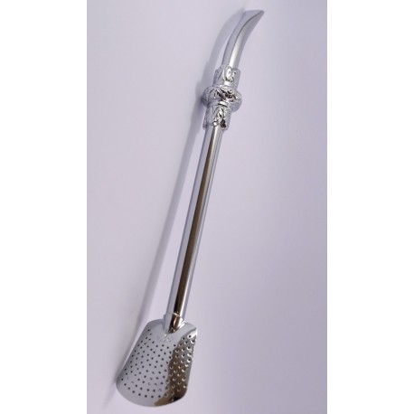 Bombilla Alpaca paleta cuadrada