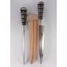 Juego de cuchillo y chaira N 20