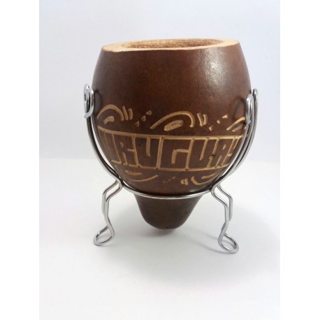 Porongo tallado Uruguay