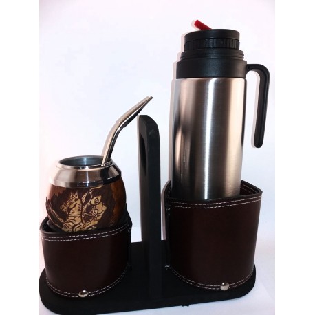 Conjunto mate,termo, bombillla y matera