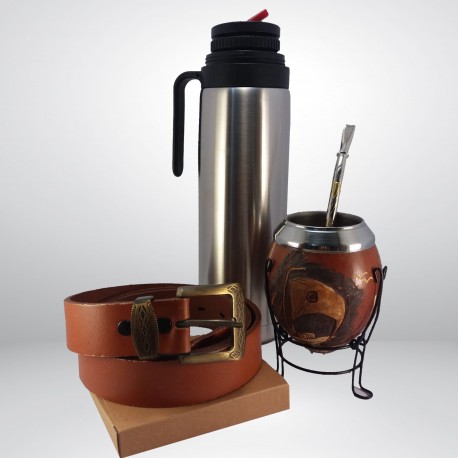 Conjunto de termo, mate y cinto