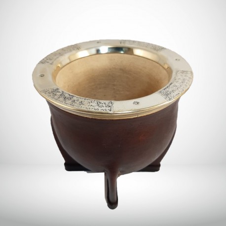 Mate de vuelo cuero