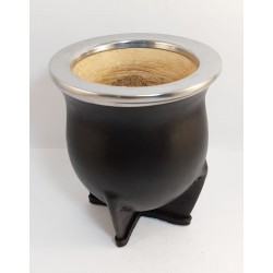 Mate de vuelo en cuero