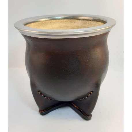 Mate de vuelo cuero
