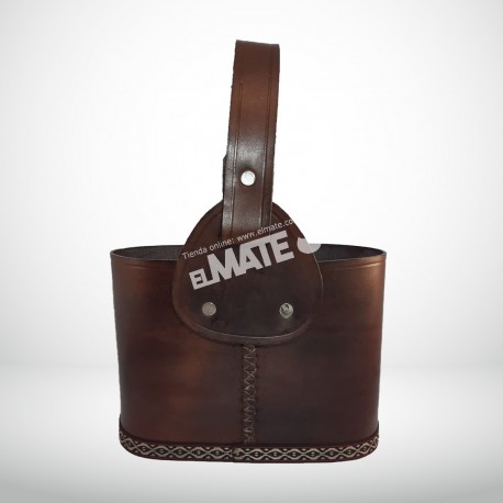 Matera para auto en cuero