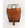 Mate Torpedo forrado en cuero