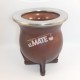 Mate de cerámica cuero Varios colores