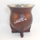 Mate de cerámica cuero Varios colores