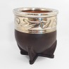Mate imperial emboquillado en alpaca