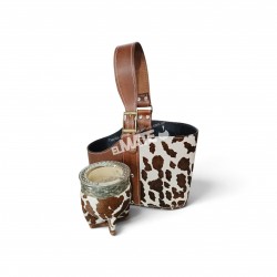 Conjunto de matera y mate vaquita